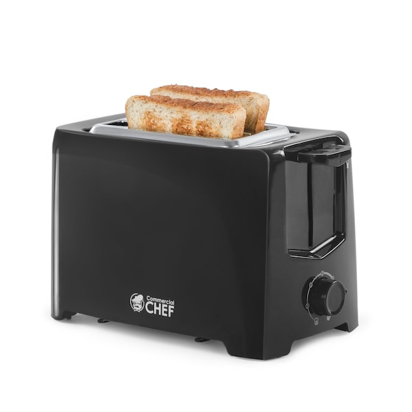 Commercial Chef 2 Slice Toaster, Black CCT2201B - main